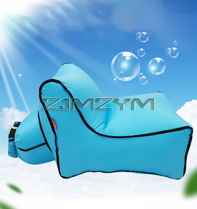 Small Portable Inflatable Chair Outdoor Camping Stool Beach Pool Floats Lounger Sofa Furniture