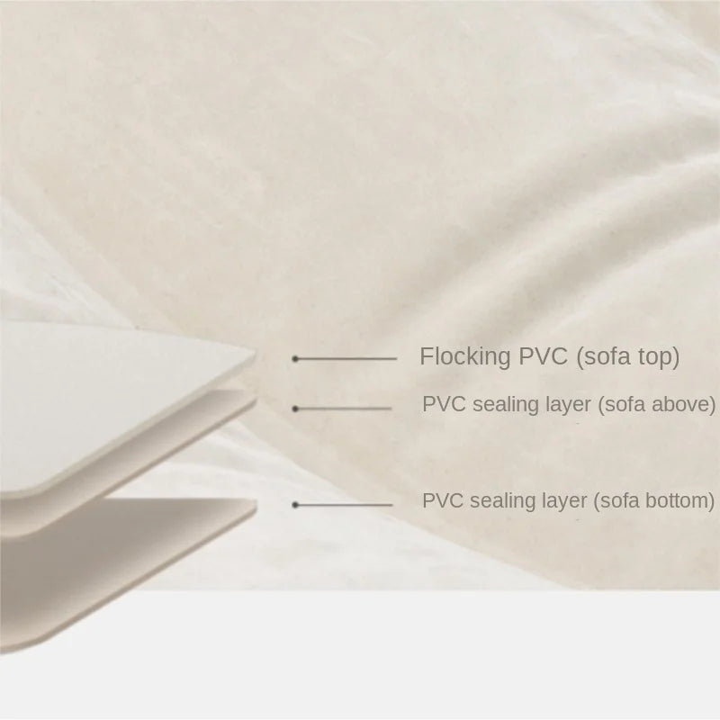 DZ Outdoor Inflatable Sofa Chair Portable Camping Internet Celebrity Thick Plush Lazy Sofa Bedroom Home Leisure Folding Bed 2025