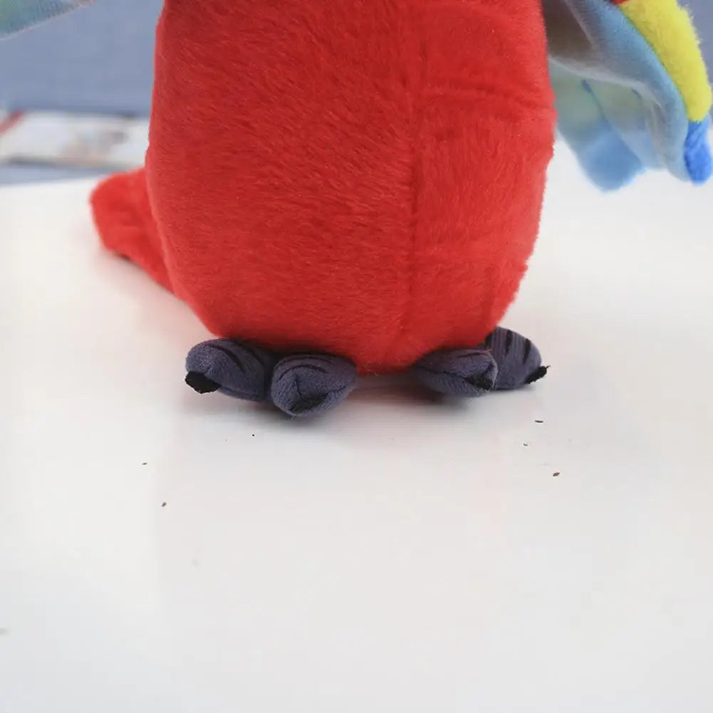Talking Macaw Parrot Repeat What You Say Stuffed Animal Plush Toy Electronic Record Animated Bird Speaking Parrot Pet Plush Toys
