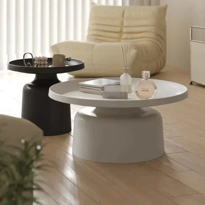 Hot Sale Nordic Coffee Table, Creative Round Living Room Table, High-end Light Luxury Side Desk, Modern Simple Furniture 121