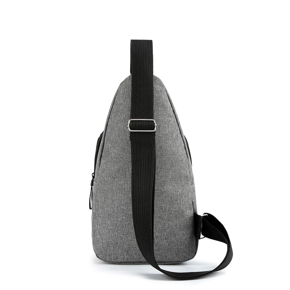 Men's Crossbody Bag Single Shoulder New Trend Chest Bag Fashionable and Portable Men Shoulder Bag
