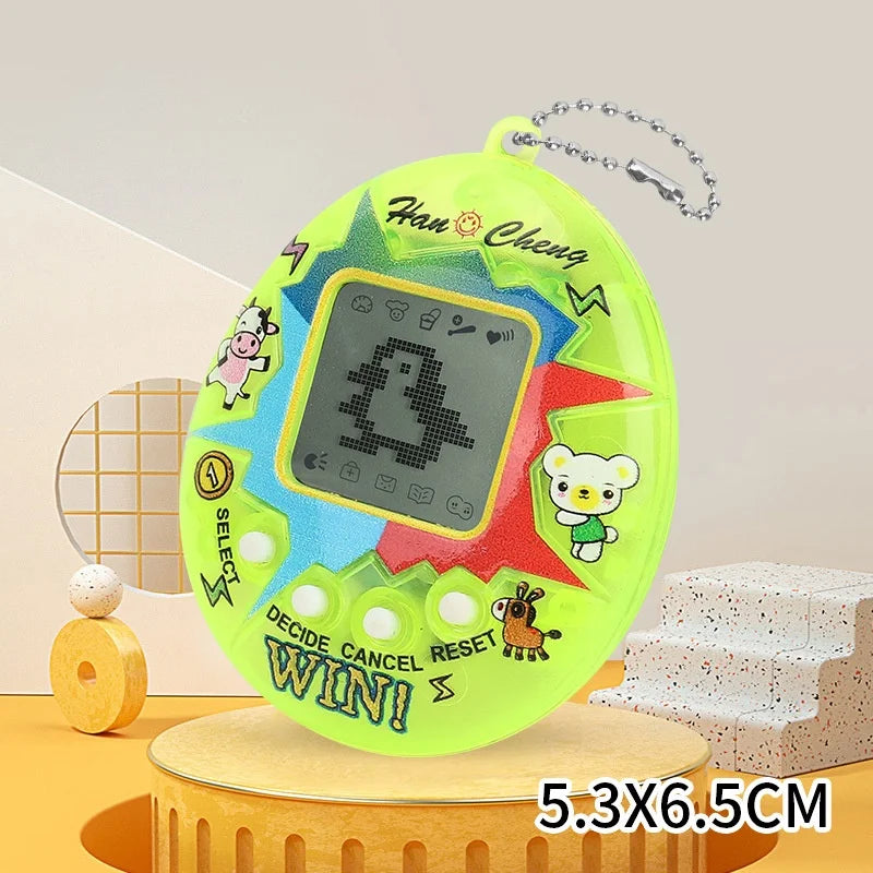 Hot Selling Electronic Pet Machines Handheld Mini Nostalgic Game Consoles Children'S Puzzle Toys, Hanging Decorations Gifts