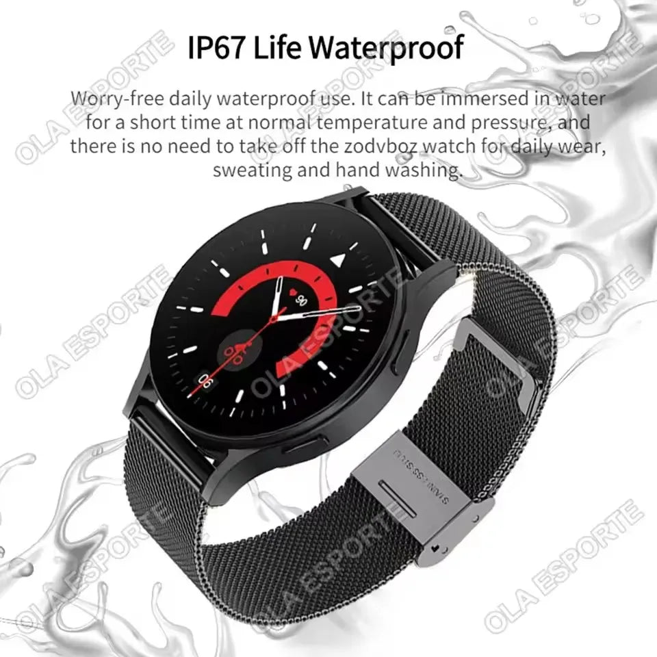2025 New Women SmartWatch Bluetooth Call Lady Watches Sport Waterproof  Heart Rate  Sleep Smart Watch for  Women Present Gift