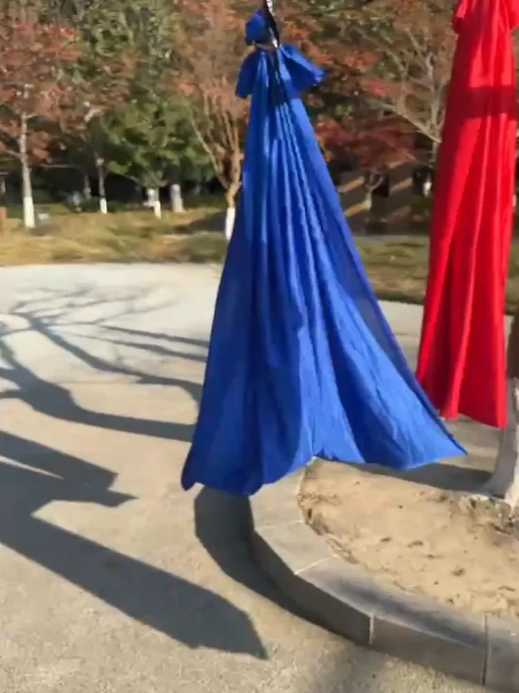 1.5*2.8m Elastic Swing Hammock Indoor and Outdoor (Including Fixing Hardware) Elastic Swing Adjustable Aerial Yoga Adult Healing Hammock Swing Set, Elastic Fabric Hammock. Embrace the Swing, a Hanging Swing Hammock, Suitable