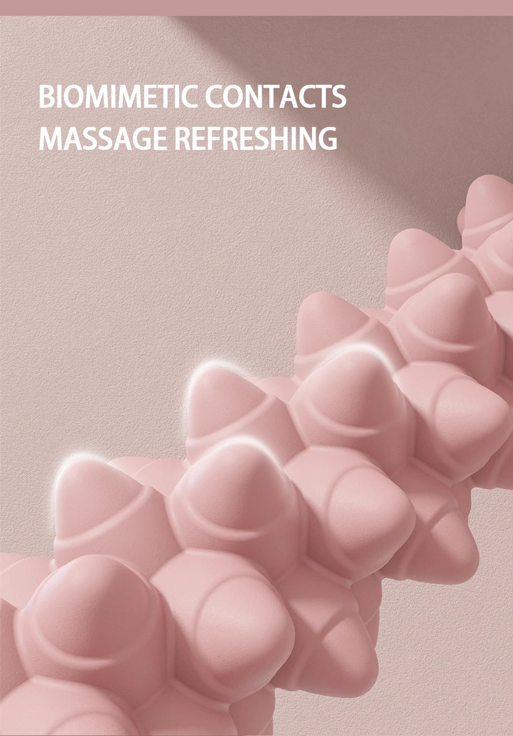 Yoga Massage Stick Yoga Fitness Wolf Teeth Muscles Massage Stick Calves Thighs Quadriceps Arm Forearm Relaxation Artifact Roller