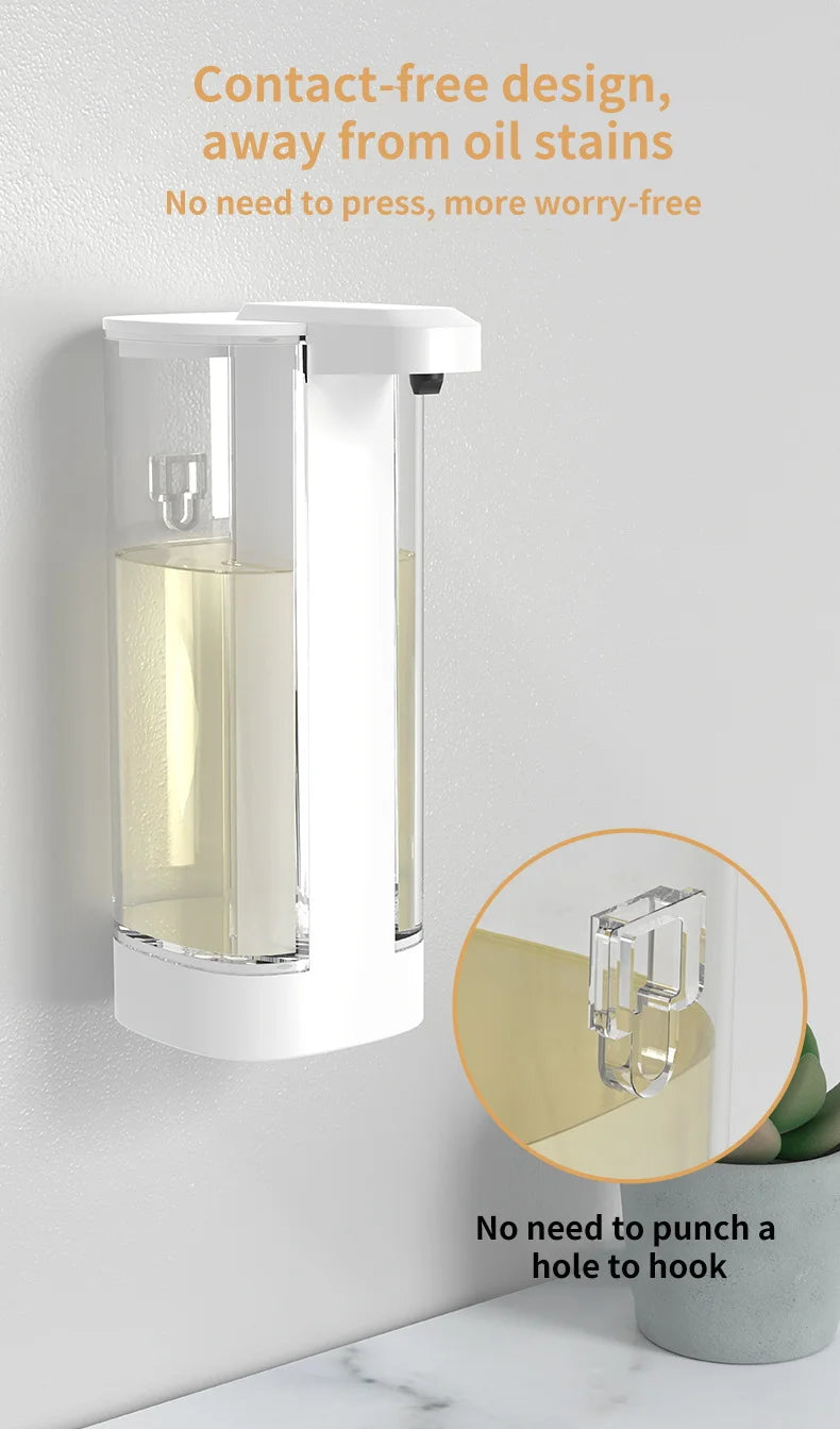Automatic Sensor Hand Sanitizer Machine Dish Soap Machine Body Wash Shampoo Smart Distance Sensing KitchenToilet Home Dispenser