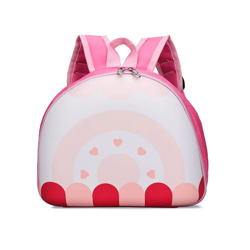 2024 New Korean Version Ice cream Shape Children's Backpack Kindergarten Schoolbag 3-5 Years Old Boys Girls Cute Children Bag