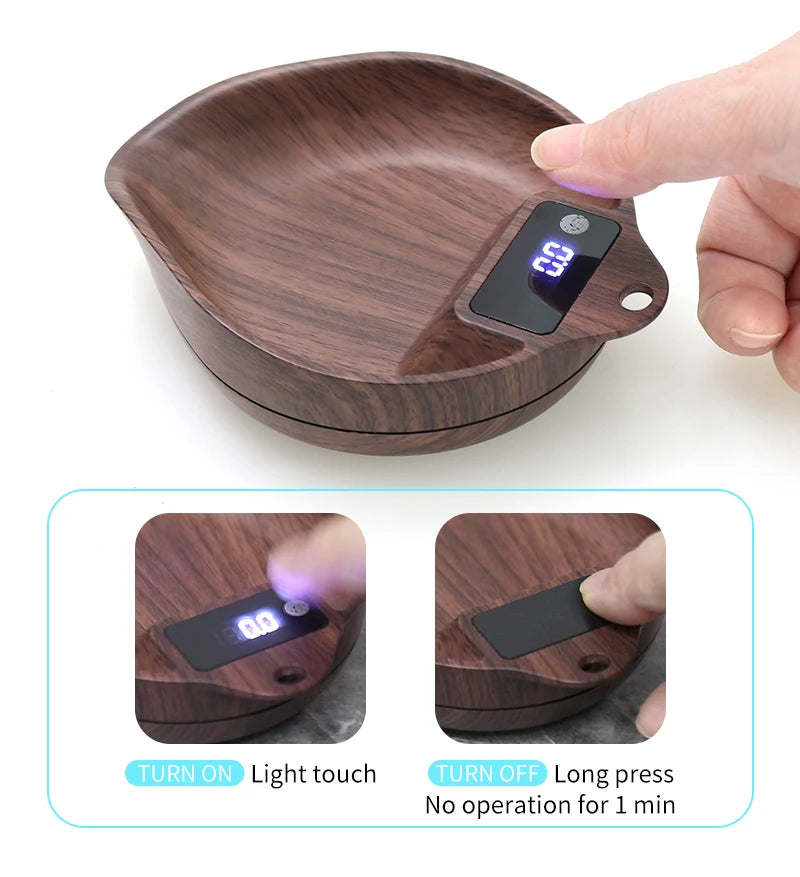 AliKisscafe Coffee Scale Electronic Bean Measuring Scale ABS Espresso Weighing Display Tray Spray 0.1g Kitchen Barista Accessory