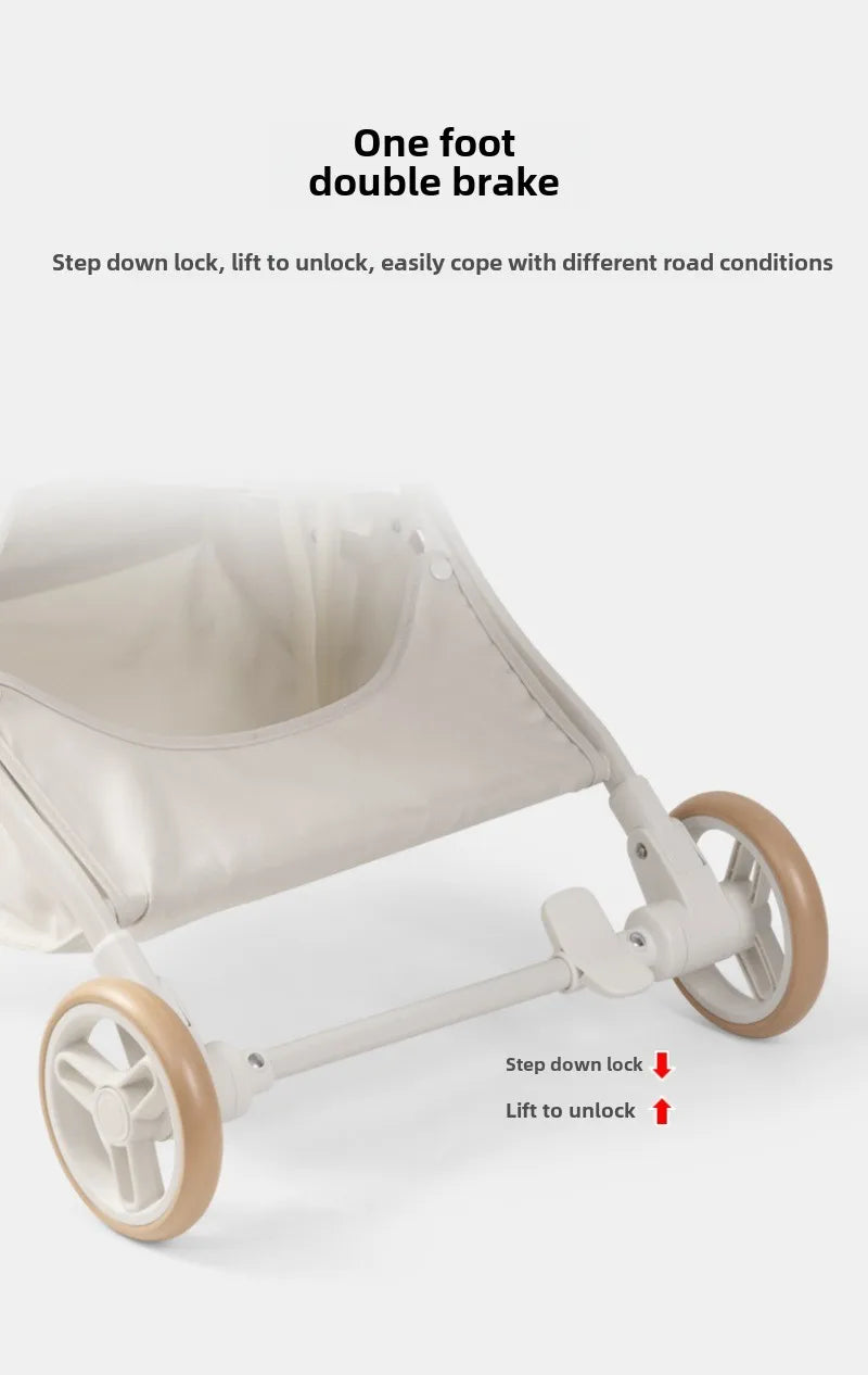 Outdoor Puppy Stroller Cat Dog Travel Breathable Pet Stroller Lightweight Convenient Folding Small Medium Pet Stroller Products