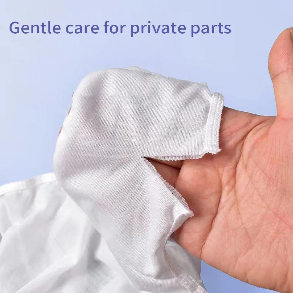 5 Pcs/Pack Convenient Travel Underwear Women Disposable Cotton Panties for Pregnant Postpartum Moms Quick Trips Daily Disposal