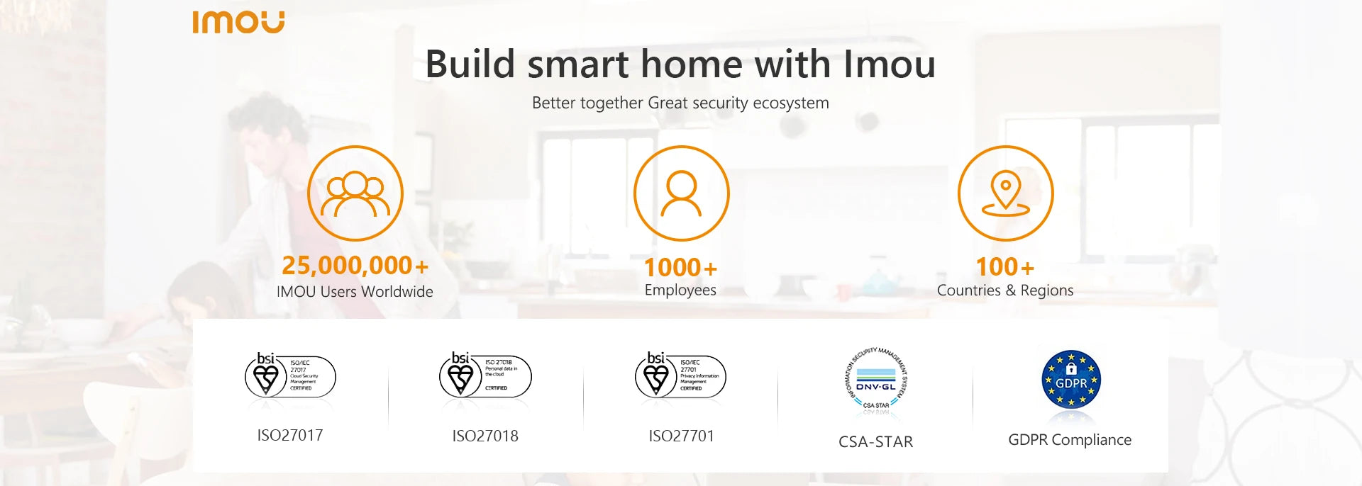 IMOU Indoor Wifi Camera Ranger RC 3MP 5MP One-touch Call Baby Montior Two Way Talk Security IP Camera Video Surveillance