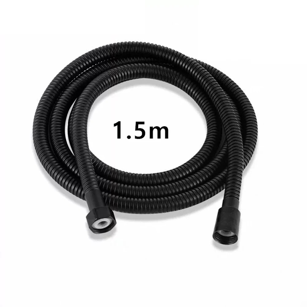 Black/Chrome Bathtub Split Rain Shower Set with Handheld Bathroom Rainfall Shower System Faucet Accessories Adapter Mixer Taps