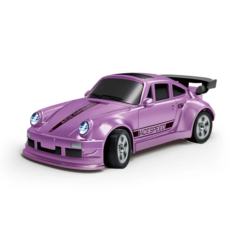 KF20 1:64 RC Drift Car 2.4G High-Speed Racing Car Four-Wheel Mini Desktop Remote Control Car Electric Toy Electric Toy Kids