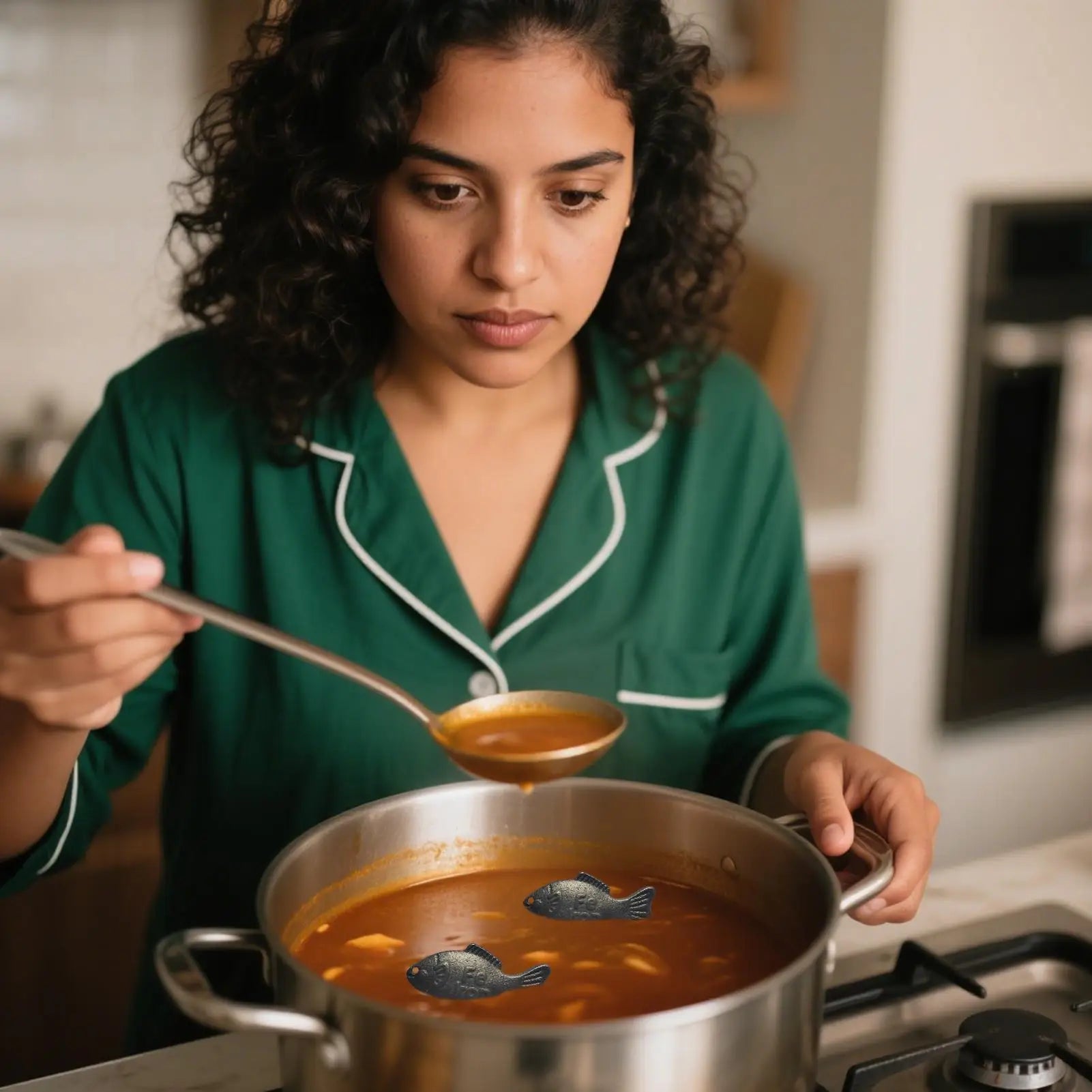 Iron Fish Natural Source Of Iron Fish Effective 2 Pieces Reusable Kitchen Accessories for Deficiency Children Vegetarians