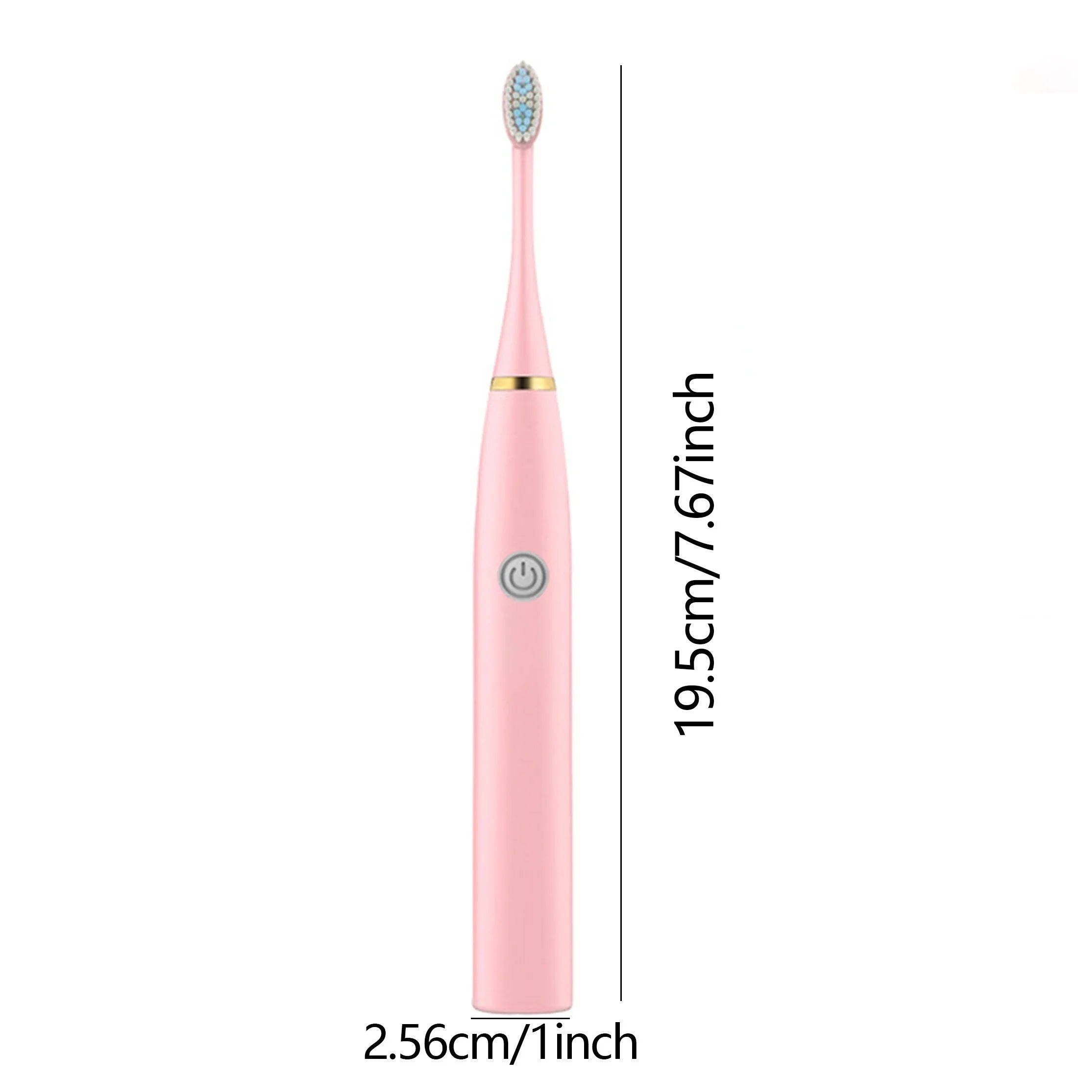 1pc Oral cleaning electric toothbrush, long-lasting intelligent automatic ultrasonic electric toothbrush
