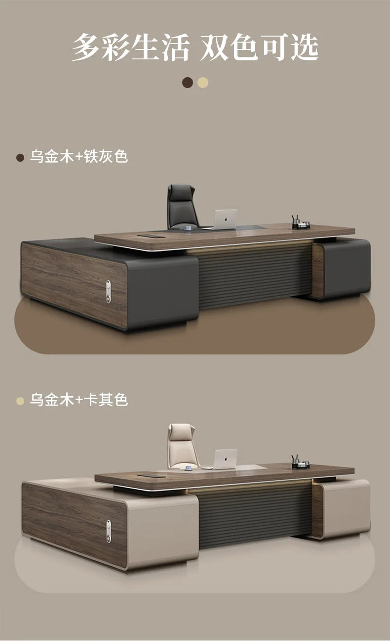 L Shaped Room Desks Computer Commercial Designer Cabinet Table Decoration Chairs Fancy Storage Beistelltisch Furniture