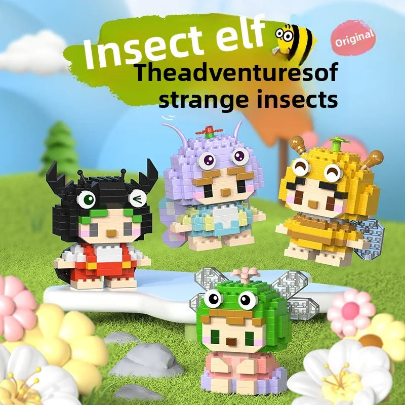 Cat Micro Diamond Small Particles Assembled Building Blocks Animals Mini Brock Building Construction Toys for Kids Boys  9 to 12