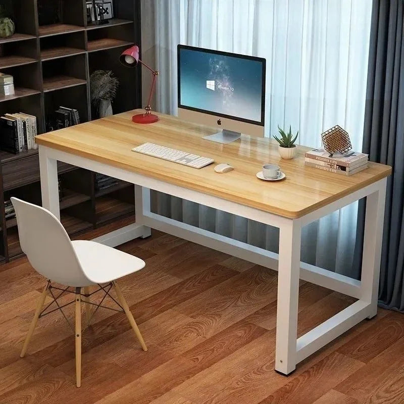 Computer desktop simple desk, home bedroom study desk, student small desk, simple rectangular office desk