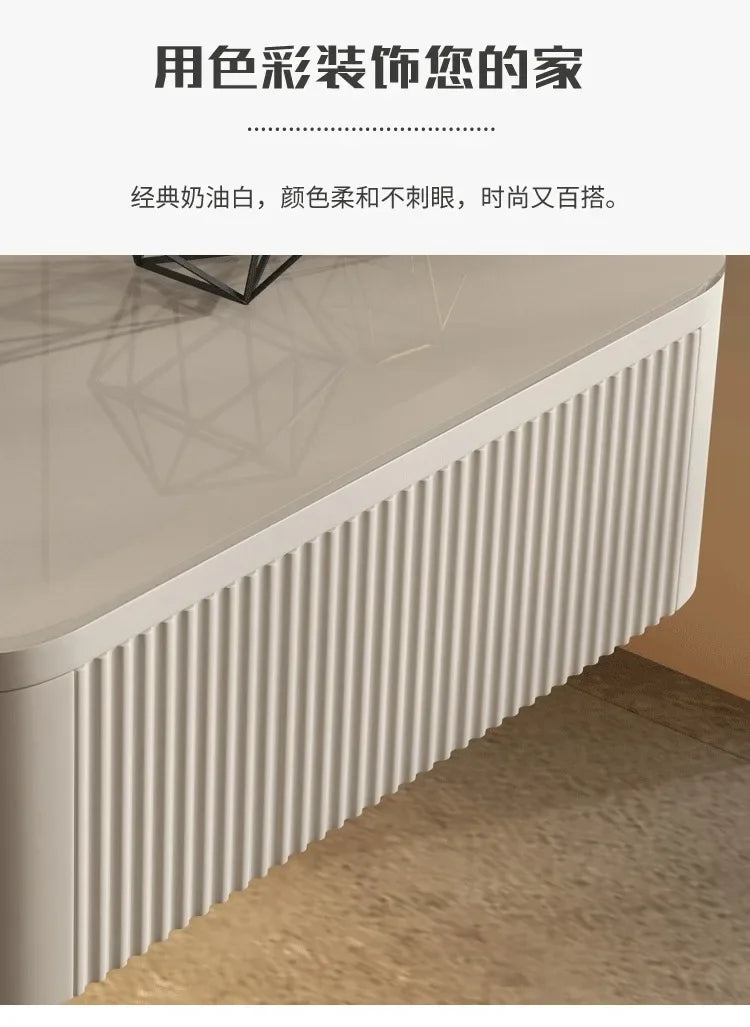 Floating Bedside Table Living Room Designer Nightstands Suspended Nightstand Storage Cabinet Wood Multifunctional Neat Bed Desk