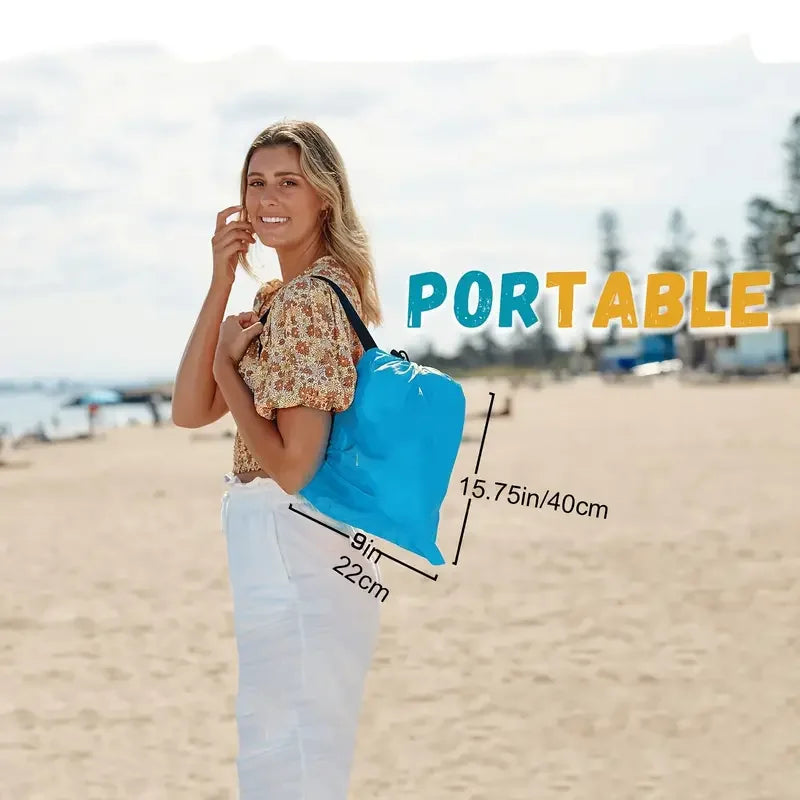 Inflatable Lounger Air Sofa Hammock, Inflatable Couch for Camping, Air Chair for Outdoor, Beach, Hiking, Picnics, Music Festival