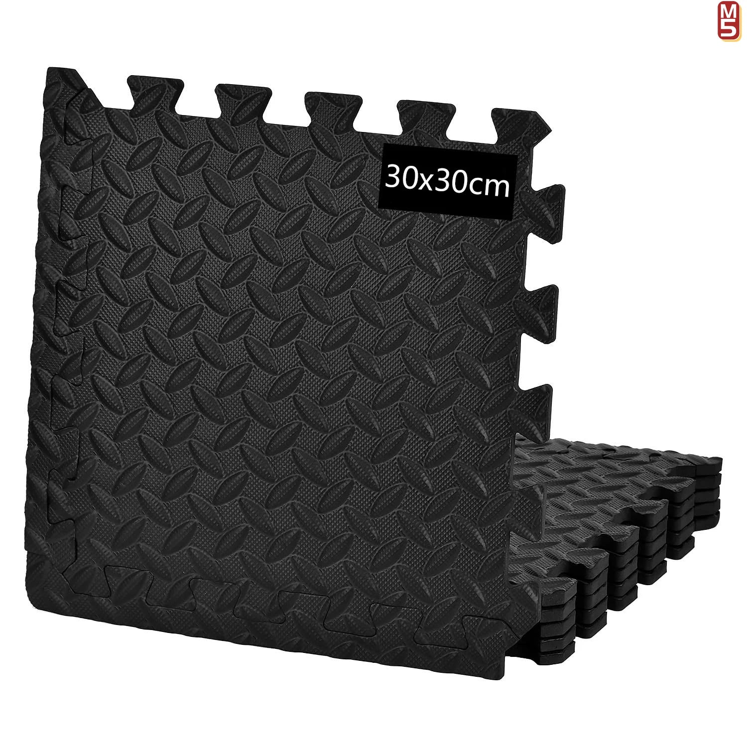 Massage Cushion EVA Foam Puzzle Exercise Mat for Home Gym, Interlocking Gym Floor Mats with Non-Slip Surface Acupressure Mat