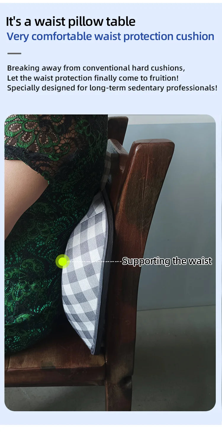 MUMUCC Lazy Laptop Table with Cushions and Slots, Multifunctional  Mini Pillow Table, Portable Room Desk, Office Lumbar Support