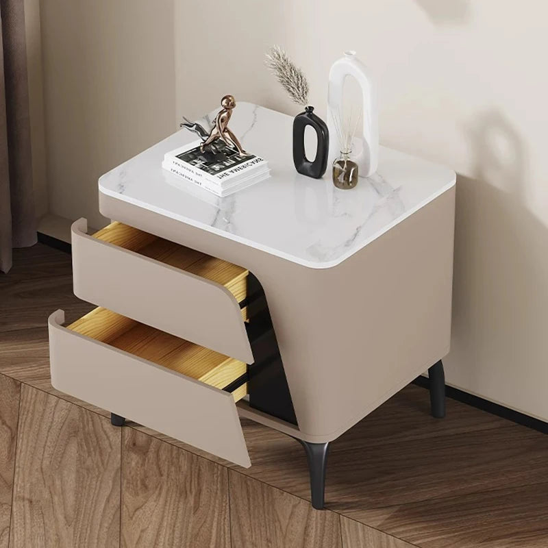 Space Saving Nightstands Creative Modern Simple Elegant Bedside Table Premium Aesthetic Mesitas De Noche Bedroom Furniture