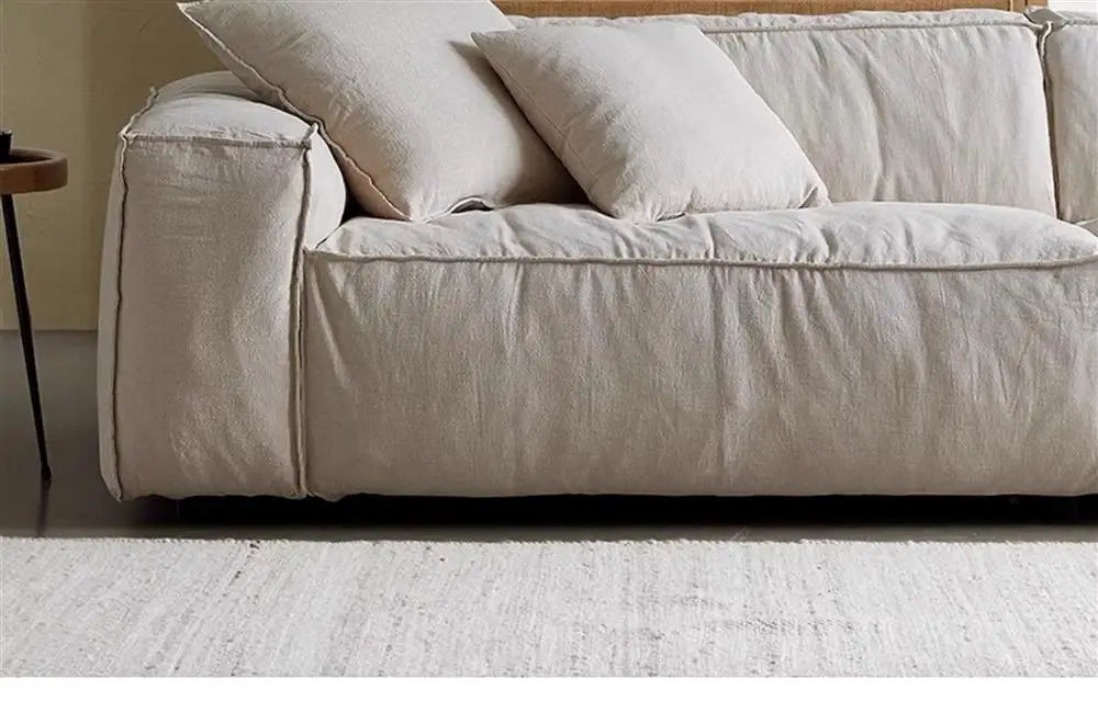 Lounge Double Living Room Sofas Floor Designer Cushion Elegant Sofa Comfortable Relax Divani Da Soggiorno House Accessories