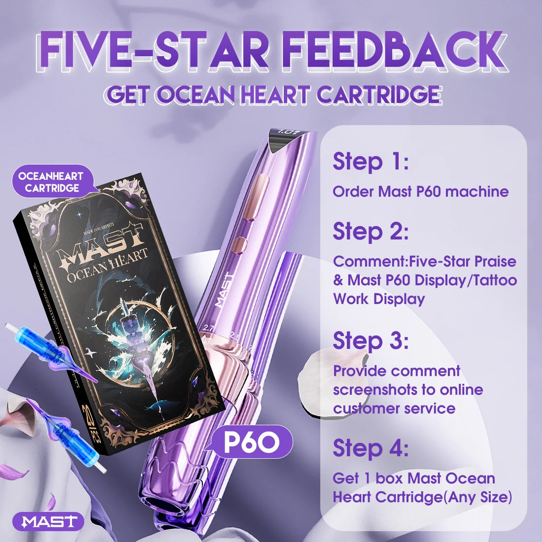 Mast P60 Permanent Makeup Machines 5 Strokes Wireless Tattoo Machine Eyebrow Lip PMU Pen Pro Artist Tattoo Supplies