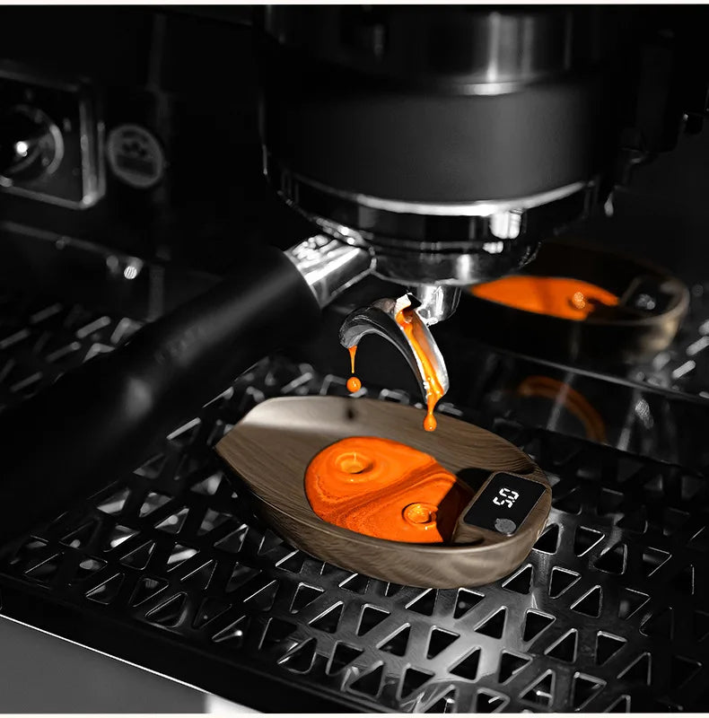 MHW-3BOMBER MVE Coffee Electronic Scale Weighing Bean Display Plate Hand Brewed Bean Dish Spray Bottle Set