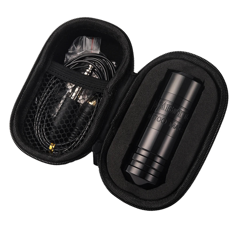 Ambition Torped 32 Powerful Brushless Motor 4.0mm-4.5mm-5.0mm Stroke Rotary Tattoo Pen Machine With RCA Cord For Tattoo Artists