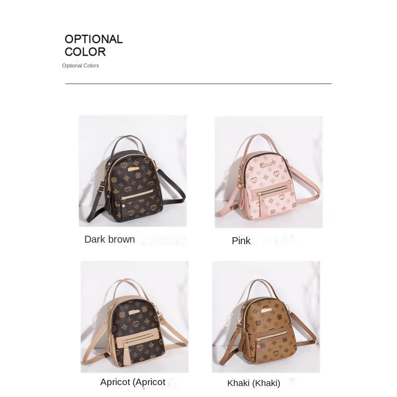 Flower backpack 2022 ladies bag fashion backpack women's bag bag women's fresh and sweet student school bag