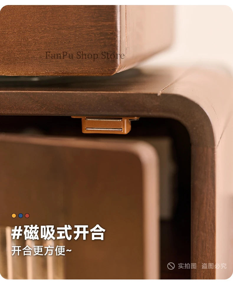 Solid wood chest of drawers, TV cabinet side cabinet, sofa side cabinet, bedroom storage cabinet, robot bedside cabinet