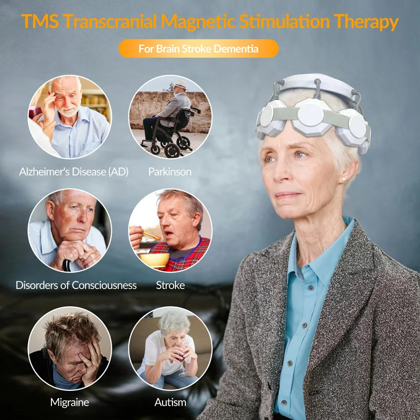 New Transcranial Magnetic Stimulation Parkinson's disease Insomnia Anxiety Depression Treatment Instrument Schizophrenia RTMS