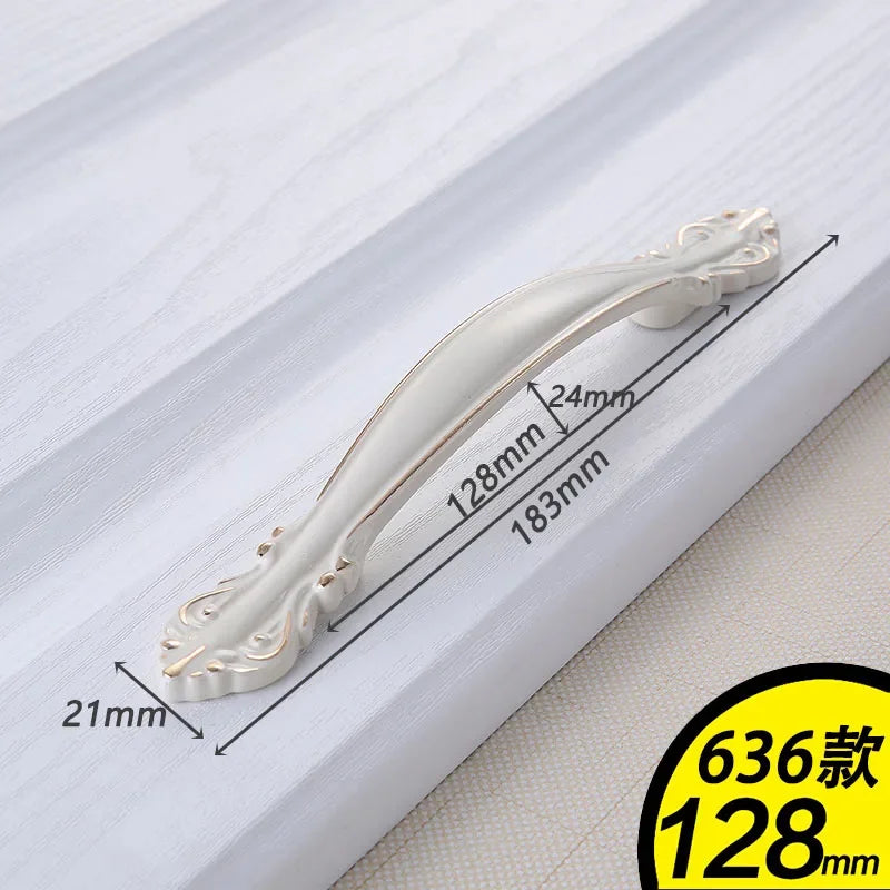 YM White Dressers Handle Kitchen Item Drawer Closet Wardrobe Gold Handle Cabinet Storage Door Cabinet Invisible Door Pulls Konb