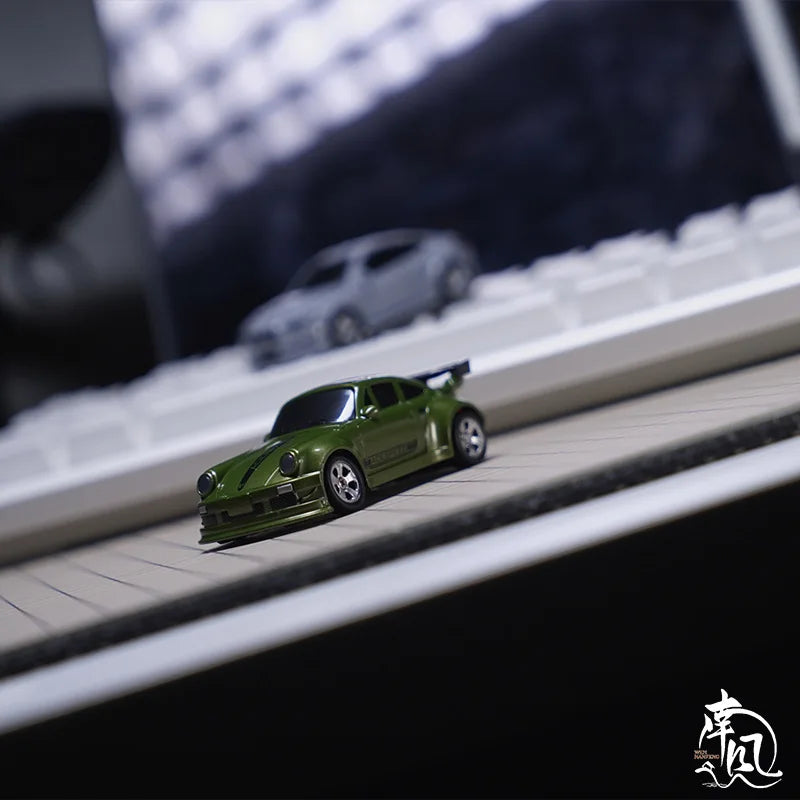 2025 New 1/64 Rc Car Desktop Remote Control Car Toy Stunt Remote Control Drift Car Rc Mini Racing 2.4g Simulation  Toy Model Gif