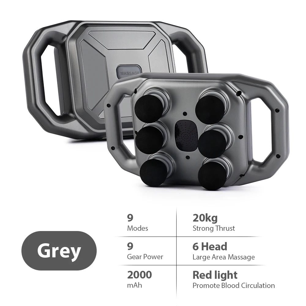 66-head Fascia Gun High Frequency Vibration Body Massage Gun Back Massager Waist Massager Neck Shoulder Thigh Fascia masajeador