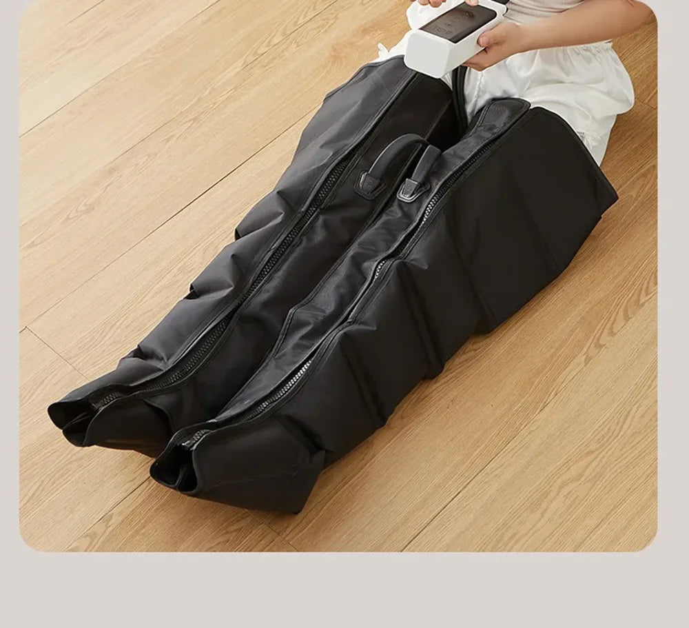 NEW Pressotherapy Air Compression Foot Massager Leg Recovery Boots Lymphatic Drainage Machine Relax Physiotherapy 6 chambers
