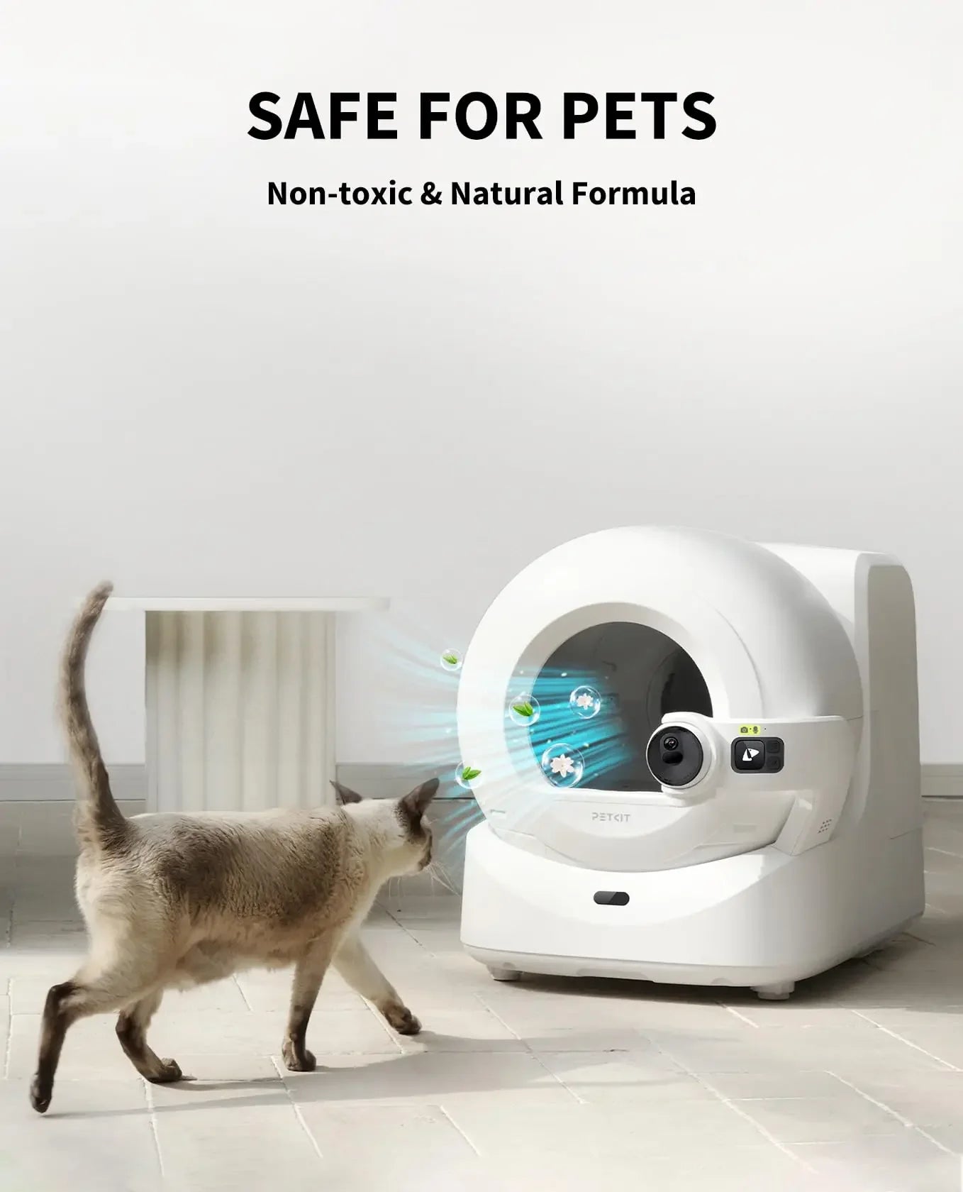 PETKIT N60 Pet Odor Control for Purobot Ultra and Purobot Max Pro Self-Cleaning Cat Litter Box Long-Lasting Effective Litter Box