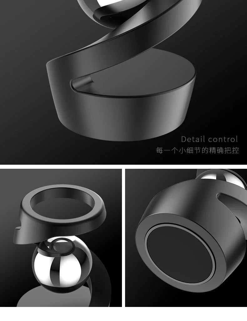 Gravity Defying Kinetic Desk Toy Desktop Levitating Gyro Stress Relief Kinetic Levitation Toys Optical Illusion Desk Toy