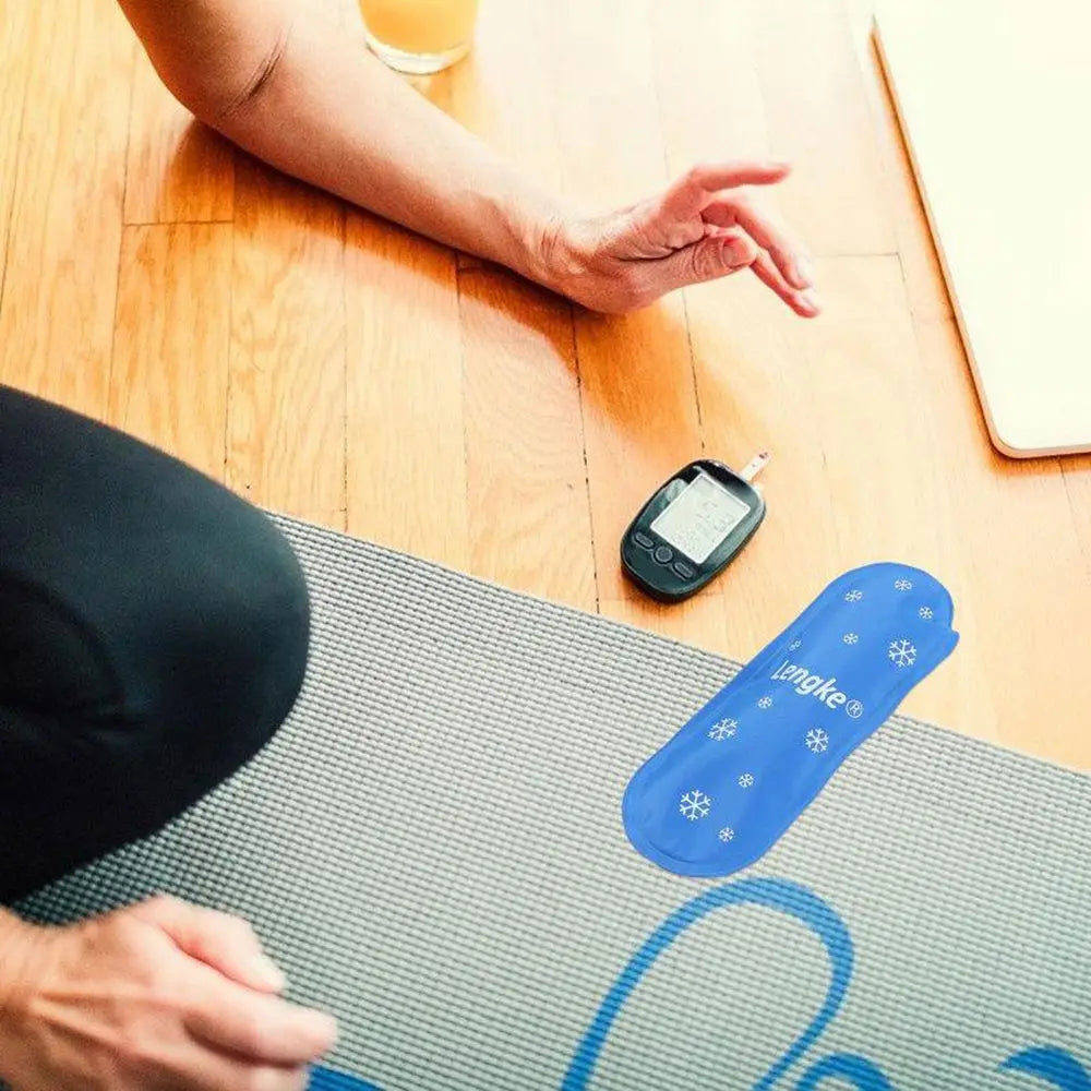 1/2/3pcs Portable Reusable Diabetic Insulin Cooling Bag Cold Gel Ice Pack Protector Pill Refrigerated Ice Pack Cooler Travel