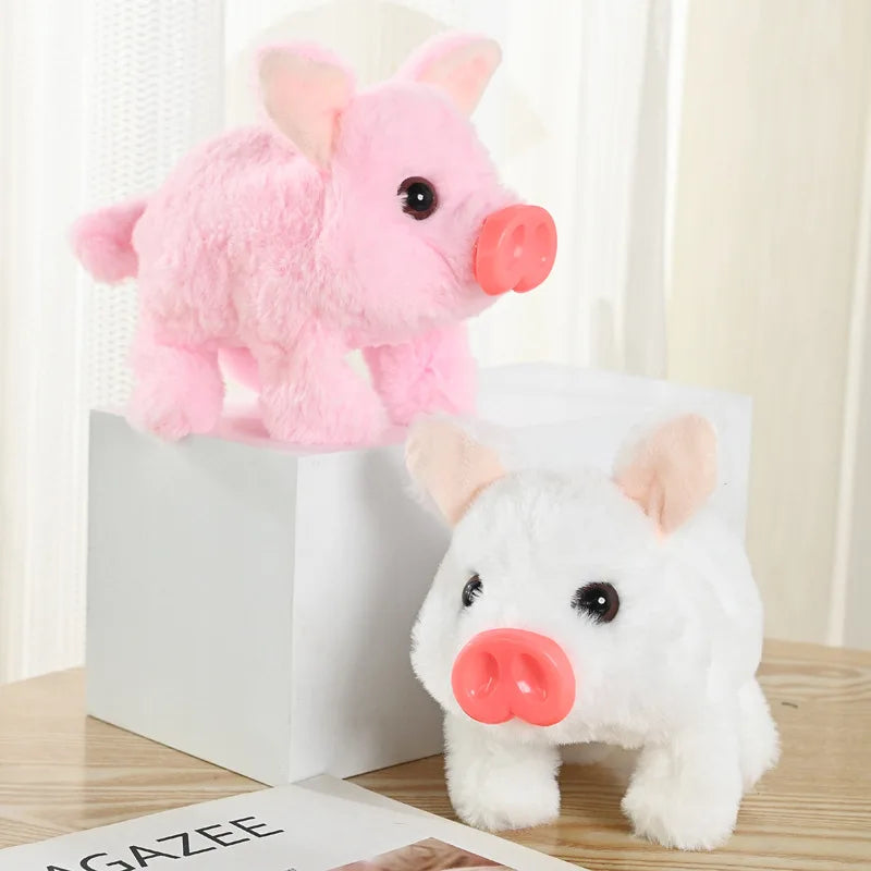 Electric Plush Leash Pig Simulation Called Walking Swing Electronic Pet Play House Doll Children's Toyshuggywuggytańczący kaktus