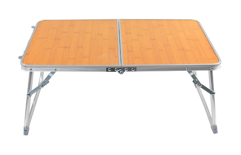 Mini Folding Table Outdoor Aluminum Table Camping Density Board Table Portable Picnic BBQ Small Table Computer Table