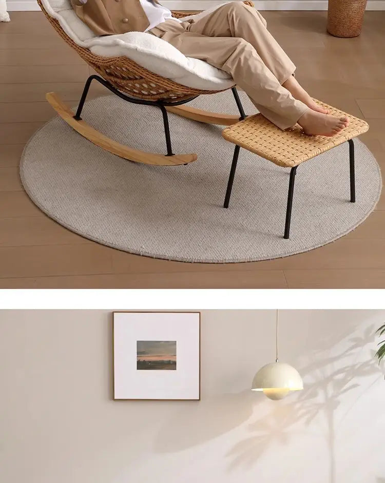 Outdoor Rattan, Recliner, Rocking Chair, Balcony, Outdoor, Courtyard, Leisure, Chair, Lazy, Sofa, Living Room, Sleepable