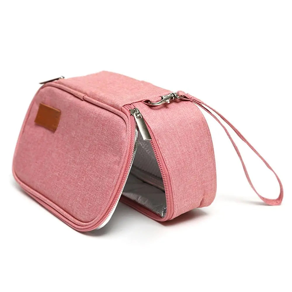 Portable Waterproof Diabetic Insulin Cooling Bag Carry-on Protector Pill Refrigerated Ice Pack Drug Freezer without Gel