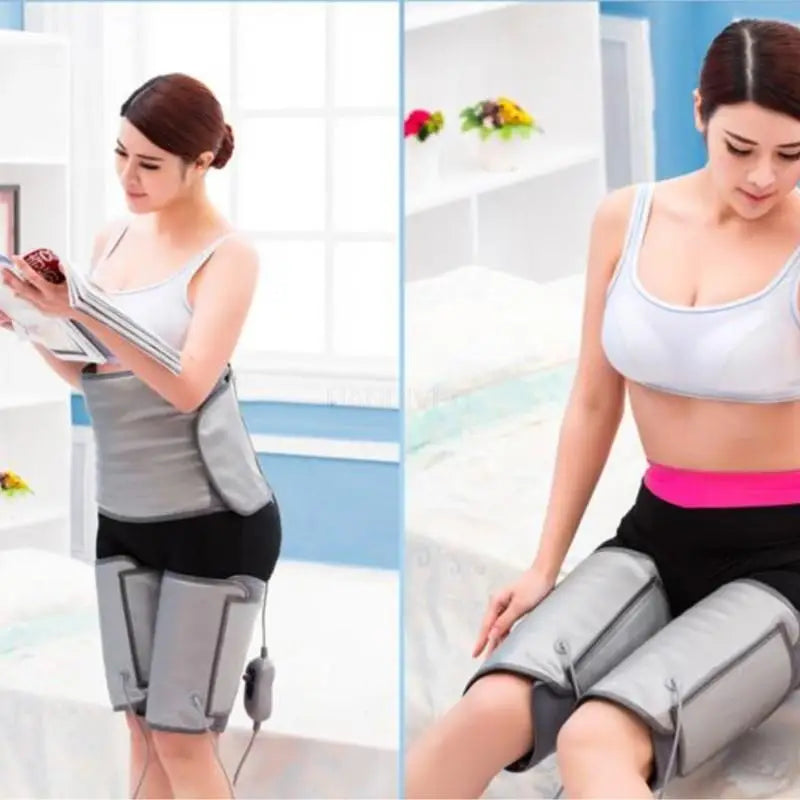 Legs Massage Instrument Device Infrared Heating Belt and Arm Slimming Sauna Stovepipe 220V EU UK  Plug