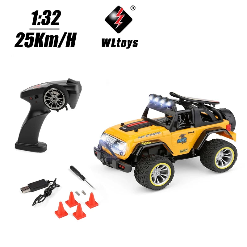 Wltoys K989 K969 284131 Upgrade LCD Version 4WD 1/28 RC High Speed Racing Mosquito 2.4GHz Off-Road RTR Rally Drift Car