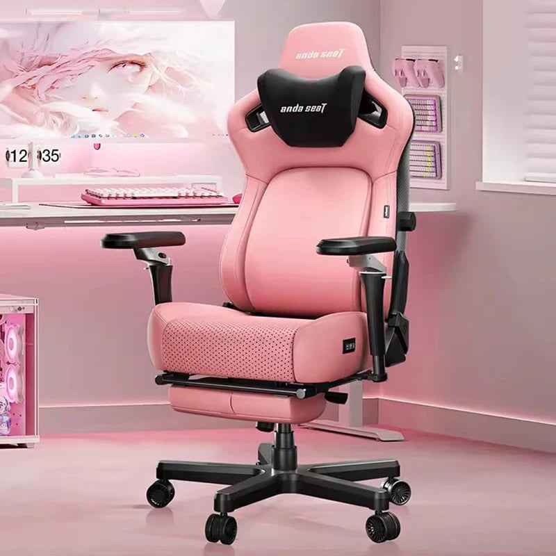 Nordic Computer Office Chair Comfortable Executive Leather Throne Office Chair Modern Ergonomic Desk Taburete Home Furniture