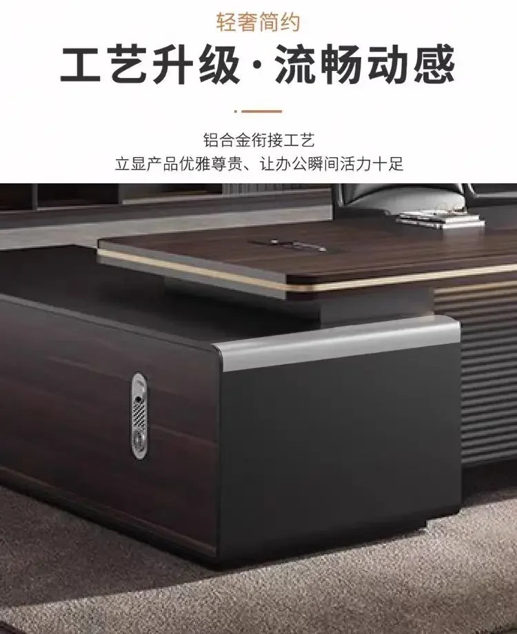 modernOfficedesk desktop table Furniture Standing l shaped gamingdesk computer gamer cabinets executive desk Work Desk Organizer