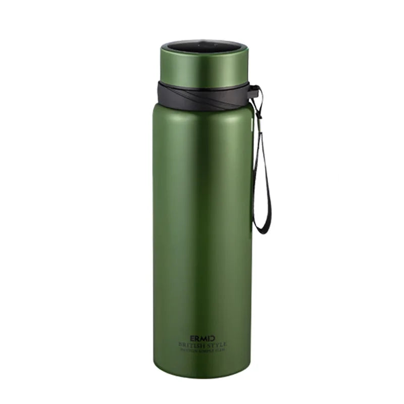 1000ml Thermal Keep Cold Water Hot Water Bottle Thermos Flasks Stainless Steel Thermos Water Tea Coffee Vacuum Bottle Drinkware